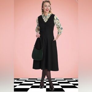 Book Worm Dress in Black by Banned Retro